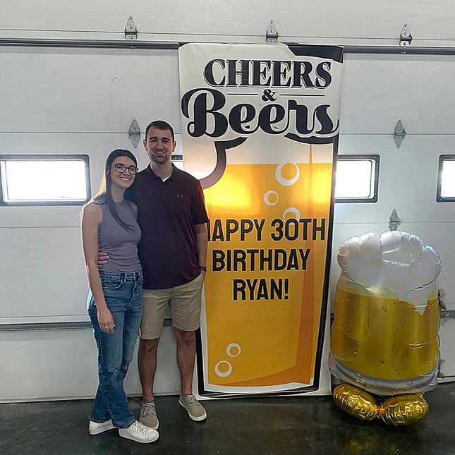 Big Beer Mug 49" Mylar Balloon