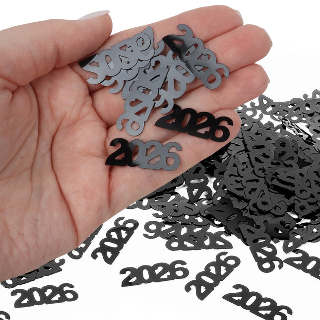 Black 2026 Confetti - 1/2 Oz Bag Per Pack