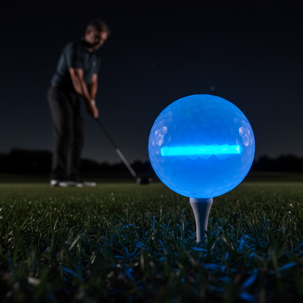 1.5" Blue Glow Sticks for Night Golf