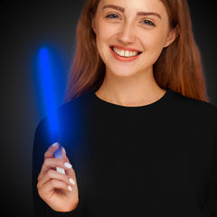 Blue 10" Glow Sticks - Pack of 25