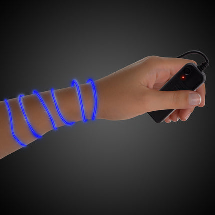 Blue EL Wire - 3 Yards Long