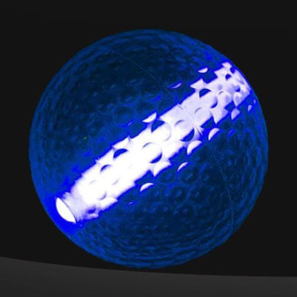 Blue Glow Golf Ball