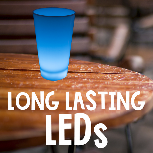 Blue Glow In The Dark LED Light Up 12 Oz Cup