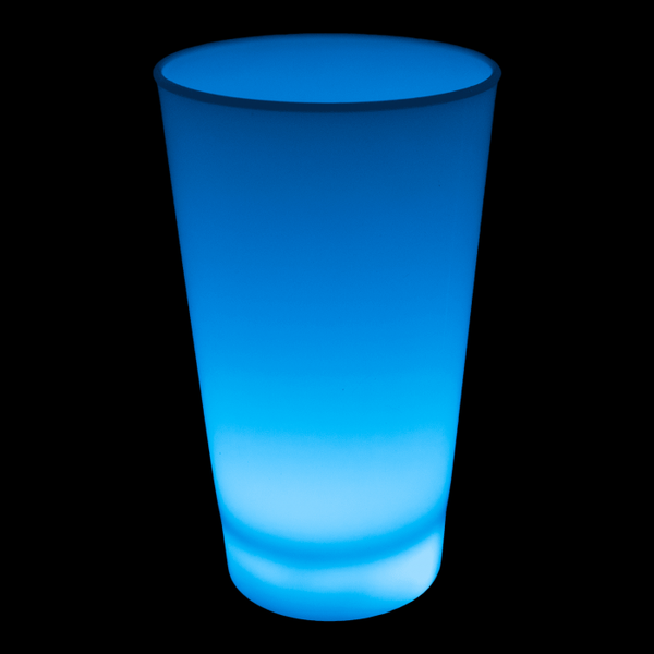 Blue Glow In The Dark LED Light Up 12 Oz Cup