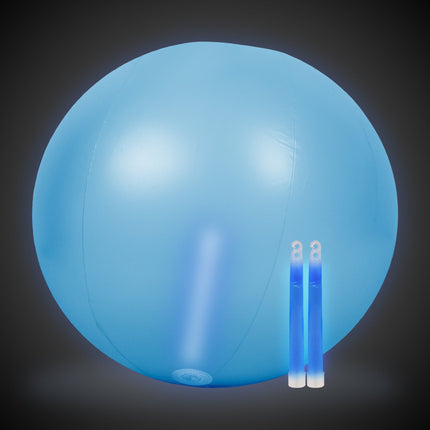 Glow in the Dark Blue 24" Beach Ball
