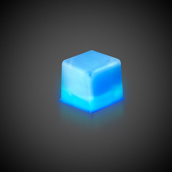 Blue Glowing Ice Cubes - 24 Per Pack