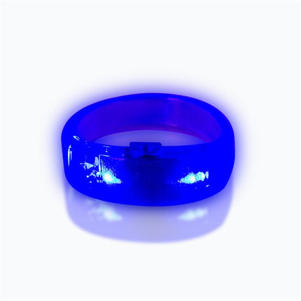 Blue LED Bangle Bracelet