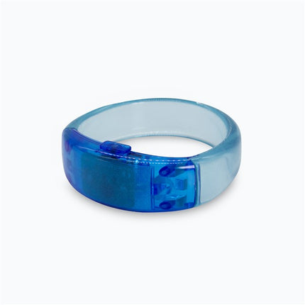 Blue LED Bangle Bracelet