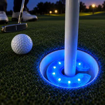 LED Golf Hole Light with 7 Color Modes