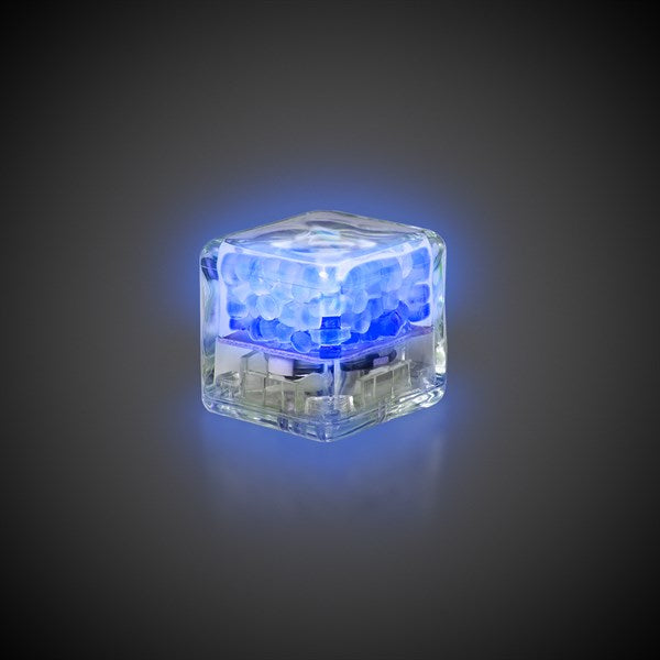 Blue Liquid-Activated LED Ice Cubes - 12 Per Pack
