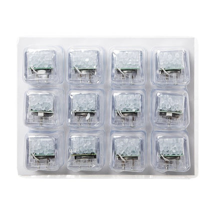 Blue Liquid-Activated LED Ice Cubes - 12 Per Pack
