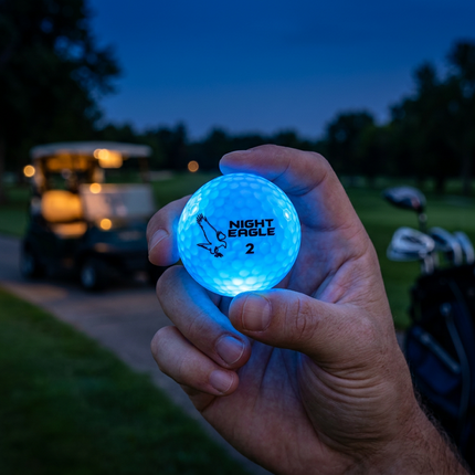 Blue Night Eagle CV LED Golf Ball