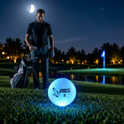 Blue Night Eagle CV LED Golf Ball