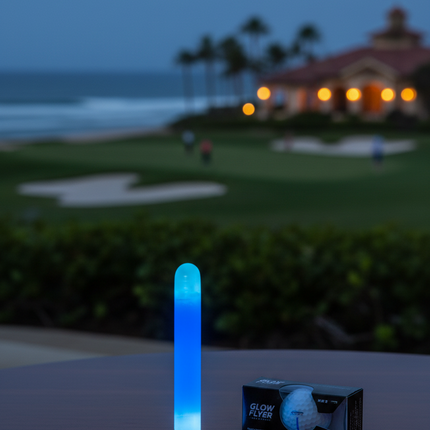 Blue Glow Stick For Glow Flyer Golf Ball