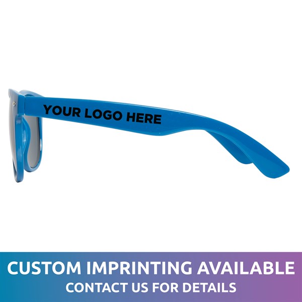 Blue Retro Sunglasses