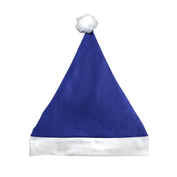 Blue Santa Hats - 12 Per Pack