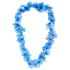 Blue Silk Flower 36" Leis - 12 Per Pack