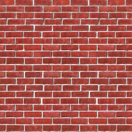 4' High x 30' Long Brick Wall Room Roll