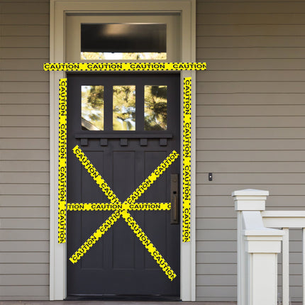Caution Party Tape - 3" Wide x 20' Long
