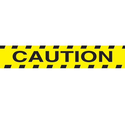 Caution Party Tape - 3" Wide x 20' Long