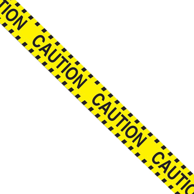 Caution Party Tape - 3" Wide x 20' Long