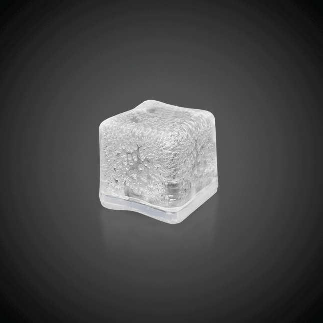 Orange LED Light Up Ice Cubes - 12 Per Pack