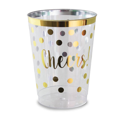 Cheers 10 oz Tumblers - 30 Cups Per Pack