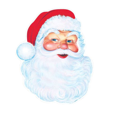 Christmas Plastic Cutouts - 3 Per Pack