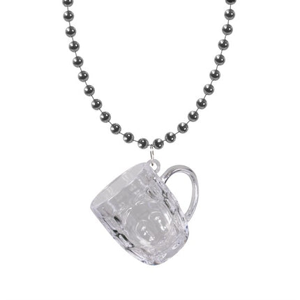 Clear Beer Mug Medallion