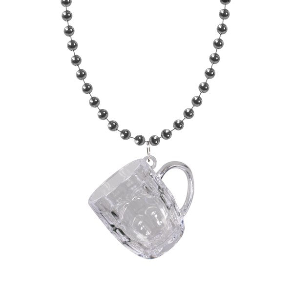 Clear Beer Mug Medallion