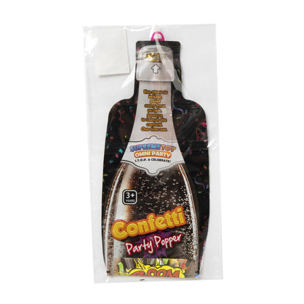 Confetti Party Poppers Retail Counter Display - 24 Per Pack