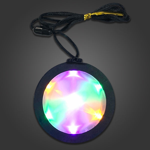 Customized Flashing Mardi Gras Medallions