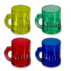 Assorted Color Mini Mugs - 12 Per Pack