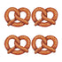 11" Pretzel Cutouts - Pack of 4