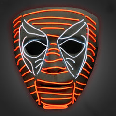 Light up El Wire Deadpool Mask
