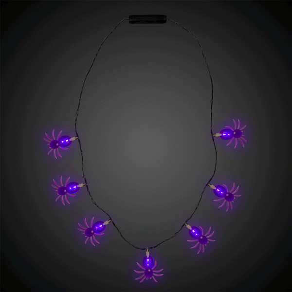 Spider LED Light Up Necklace