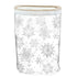 Snowflakes Flings Pop-Up Trash Bin