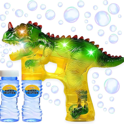 Dinosaur Bubble Gun for Kids & Toddlers