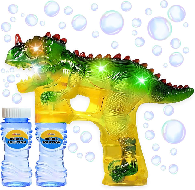 Dinosaur Bubble Gun for Kids & Toddlers