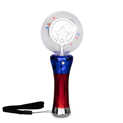 LED Light Up Magic Star Spinner Wand - Multicolor