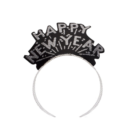 Ebony & Silver New Year Party Kit For 50 Guests