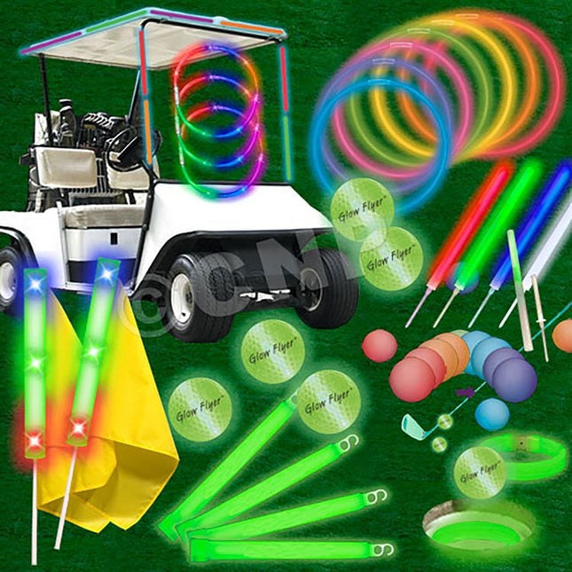 Economy 80 Player Glow Flyer Hole In One Tournament Package