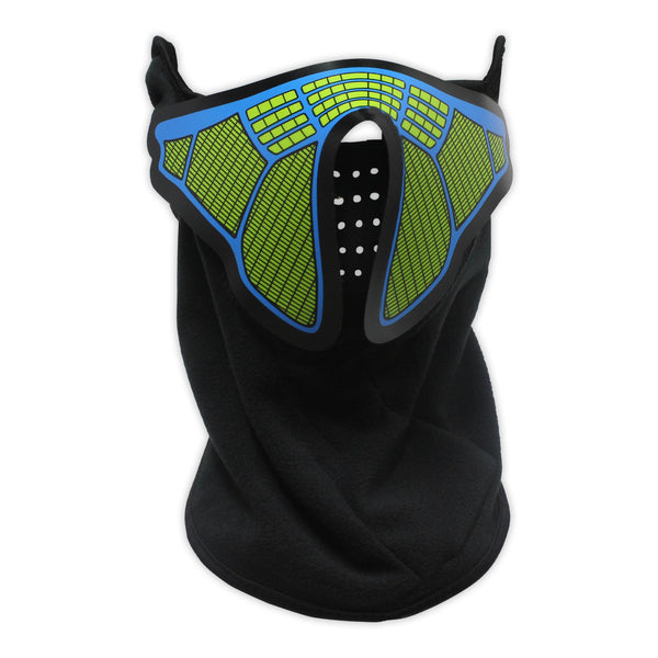 EL Wire  Sound Activated Half Mask