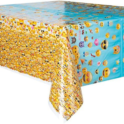 Emoji Birthday Party Supplies Set - Plates, Banner, Loot Bags for 16 Guests