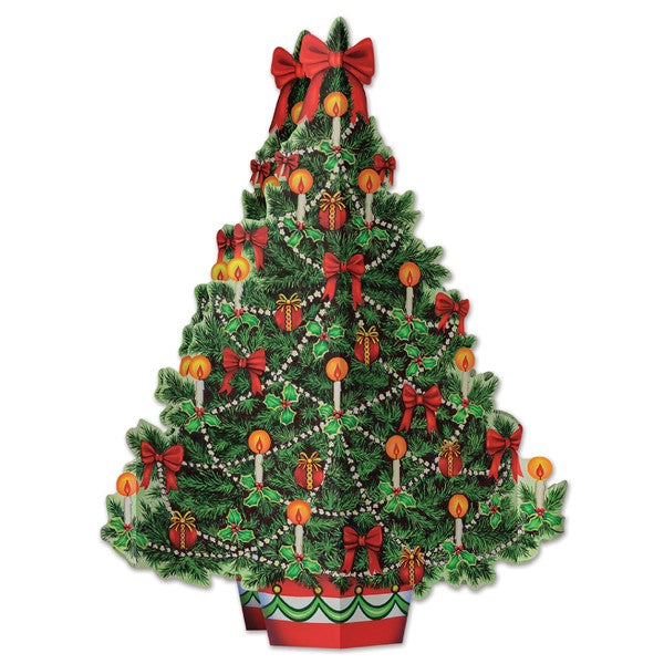 3D Christmas Tree Centerpiece