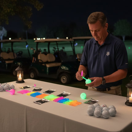 1.5" Assorted Glow Sticks for Night Golf