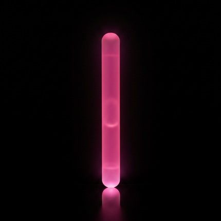 Jumbo 1.5" Pink Glow Sticks - 50 Per Pack