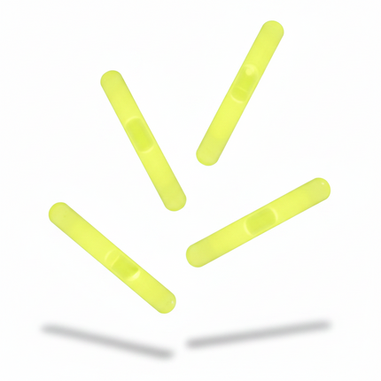 Jumbo 1.5" Yellow Glow Sticks - 50 Per Pack