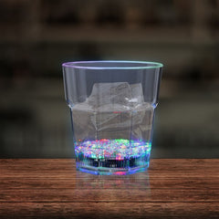 Flashing Multi‑Color LED Rocks 8 oz Glass