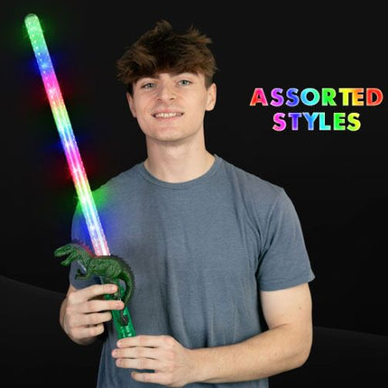 Light Up T-Rex Dinosaur Sword